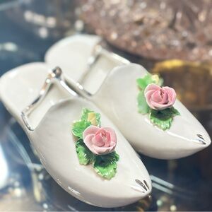 ✨ Vintage German Porcelain Bedroom Slippers ✨ 1950s-1960s